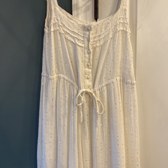 Sundress Lucia Maxi Dress in Precieuse White - Picture 4 of 10